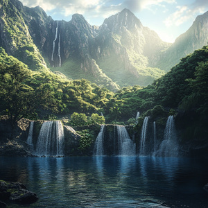 大自然白噪音（森林中鸟鸣与溪水）减压助眠