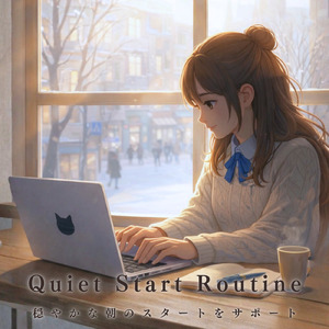 Focus Morning Cafe Routine