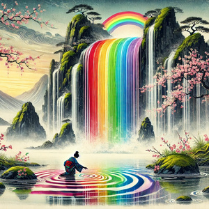 虹の涙 by @pinkmikan