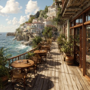 Chill White Houses Skies