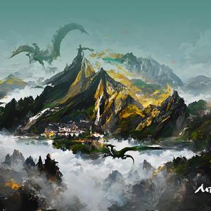 Fading Footsteps in Snowfall's Embrace