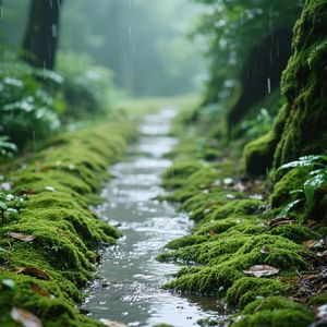 雨后青苔路