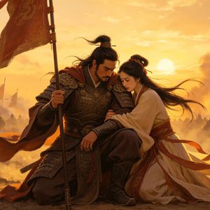残旗与红妆