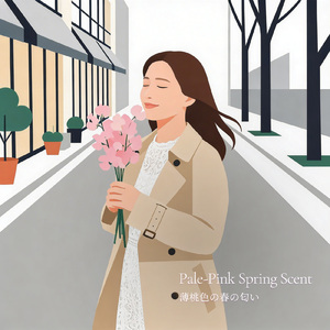 薄桃色の春の匂い