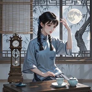 悬月-阿新