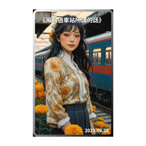 《風吹過車站所講的話》(台語抒情說唱_金盞花蟲混音)  by 荒原的野狼