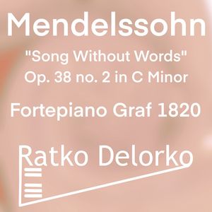 Song Without Words in C Minor, Op.38 No.2