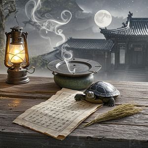 占卦未得归人