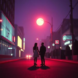 月光落在你眼里