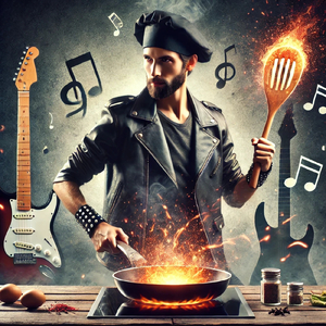 男の料理はロックだぜ！