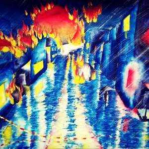 陪你在淋湿的风中