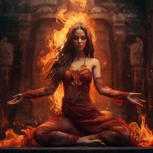 Fire's Serene Mindful Bliss