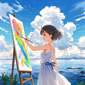 夏色の絵の具