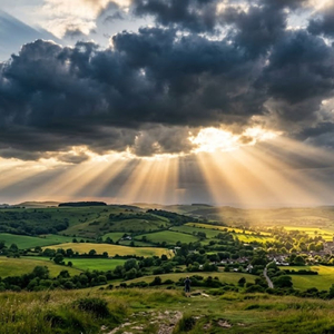 Crepuscular rays