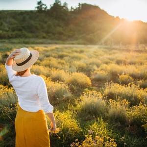 Blissful Nature's Sunset Retreat
