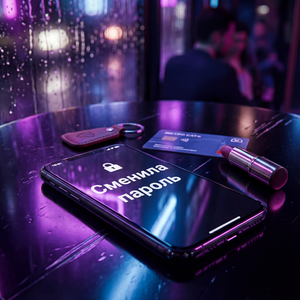 Сменила пароль