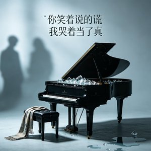 你笑着说的慌 我哭着当了真