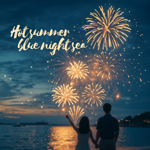 Hot summer blue night sea (feat. Chanmi)