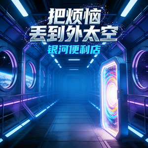 把烦恼丢到外太空