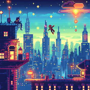 Chromabyte Cityscape