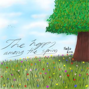 The happiness among the spring