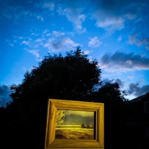 a tattoo of a candle