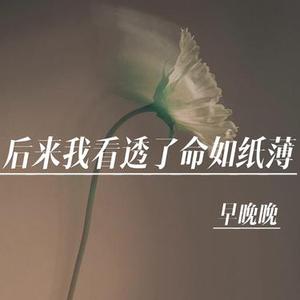 后来我看透了命如纸薄