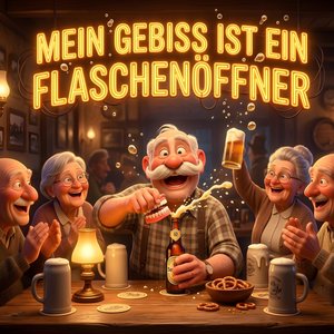 Mein Gebiss ist ein Flaschenöffner