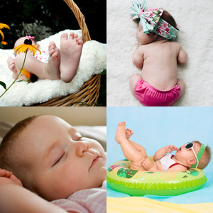 温和休息的宝贝梦想