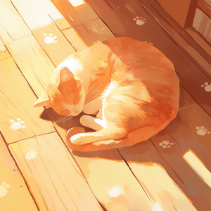 陽気な朝の雰囲気