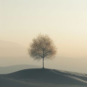 Zen strandochtend meditatie