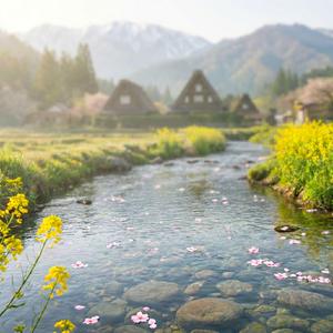 春の小川 (Japanese Relaxing Koto & Shakuhachi)
