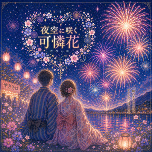 夜空に咲く可憐花
