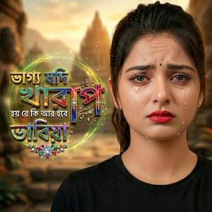 ভাগ্য যদি খারাপ হয় রে কি আর হবে ভাবিয়া | Vaggo Jodi Kharap Hoire Ki Ar Hobe Vabiya
