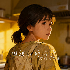 围裙上的闪光