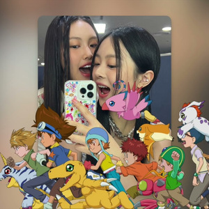 AI NewJeans Hyein × Hanni - 안녕! 디지몬 디지몬 어드벤처 엔딩