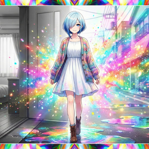 君が笑えば世界は極彩色