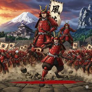 勘助よ　いざ京へ！　武田信玄公へ　　KANSYKE ! Go Ahead !
