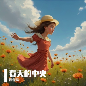 油菜花中的少年