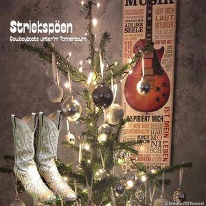 Cowboyboots Unterm Tannenbaum