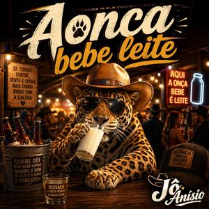 A onça bebe leite