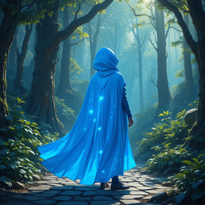 Capa da proteção azul