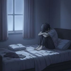 The stars shine upon the tall buildings