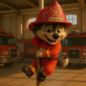 Pompierul Florinel - Bărcuța în Flăcări