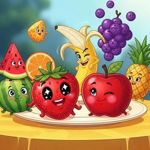 Meyve Şöleni Meyve İsimleri Ve Renkleri Eğitici Öğretici Çocuk Şarkıları (Çocukları Uyutube)