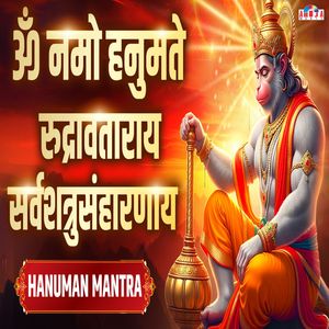 Om Namo Hanumate Rudravataraya Sarva Shatru Sanharaya Hanuman Mantra