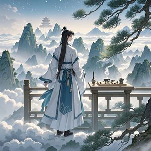 云巅寄傲-落凡尘
