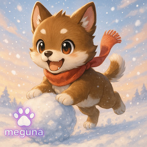 もふもふ雪だまロールレース！