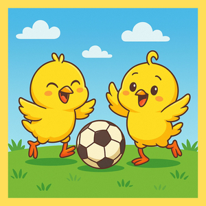 Los Pollitos Futbolistas