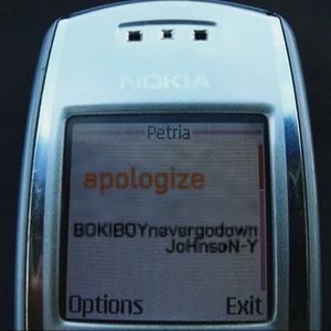 apologize